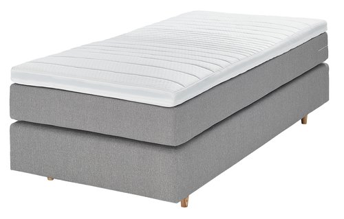 Kontinentalseng 120x200 GOLD C15 Grå-31