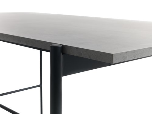 Spisebord TERSLEV 90x200 betonfarve