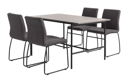 Grey dining table online wayfair