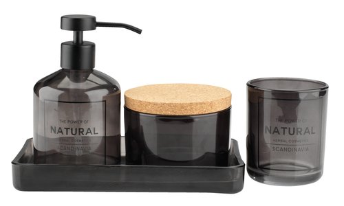 Dispensador de sabão BODA cinzento