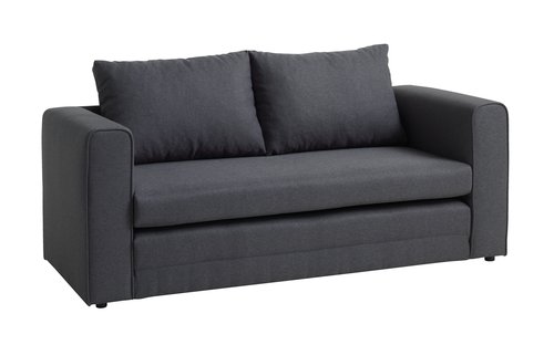 Sofa bed SKILLEBEKK dark grey