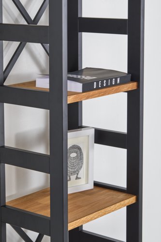 Regal INTRUP schmal 6 Böden eiche | JYSK