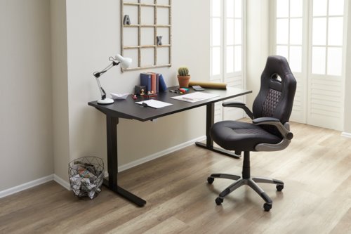 Cadeira gaming HYRUP preto/vermelho