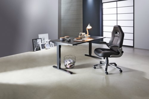 Cadeira gaming HYRUP preto/vermelho