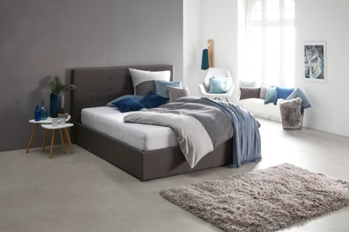 Mesa apoio TAPS 40x40 branco/bambu