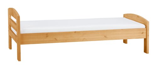Bettgestell Langeskov 100x200 Lackiert Danisches Bettenlager