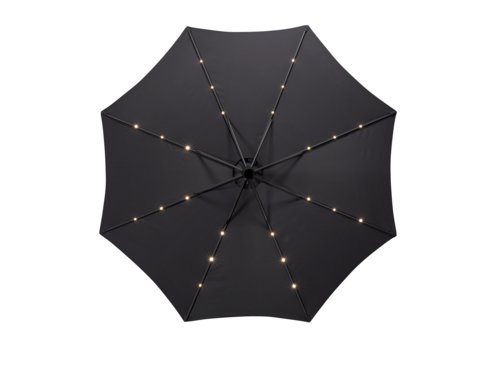 Ομπρέλα ηλίου υπαίθρου ASKIM Ø300 LED γκρι