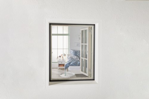 Zanzariera NYORD 130x150 finestra grigio