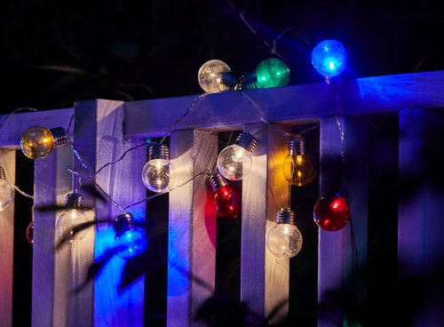 Guirlande lumineuse LED FINK L735cm a/50LED colorée