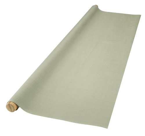 Coated tablecloth HJERTEGRAS 140 green