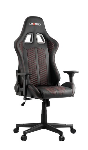 Silla Gaming Negro y Rojo – GameStation