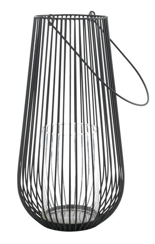 Lantern MELIAS D23xH46cm black