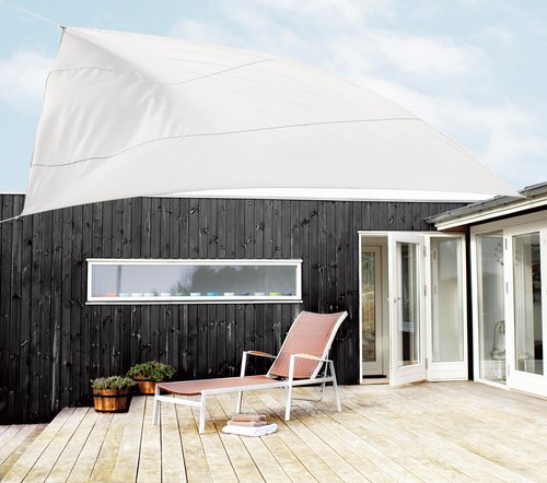 Voile d'ombrage HOLD-AN l360xL360xP360 assorti