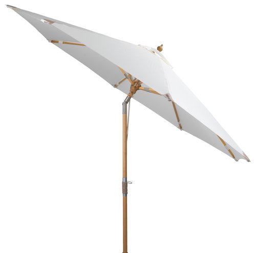 Umbrelă de soare LEMVIG Ø300 alb murdar