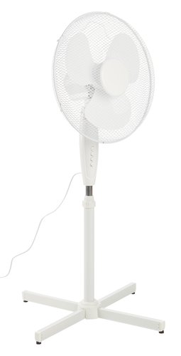 Ventilatore JERPE Ø40xH102-125 cm bianco