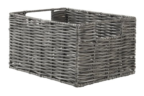 Basket CASPERSEN W17xL23xH13cm grey