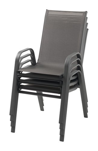 Stapelstuhl MEXICO grau | JYSK