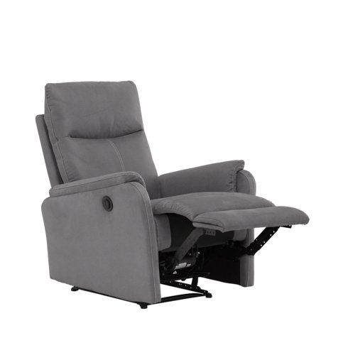 Cadeirão reclinável MARLEV elétrico cinz