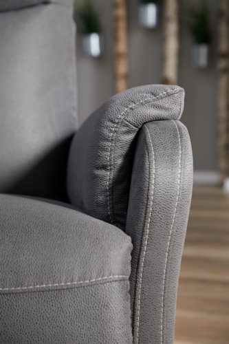 Cadeirão reclinável MARLEV elétrico cinz