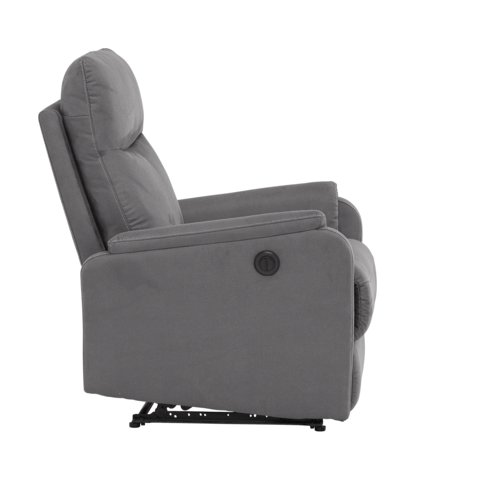 Cadeirão reclinável MARLEV elétrico cinz