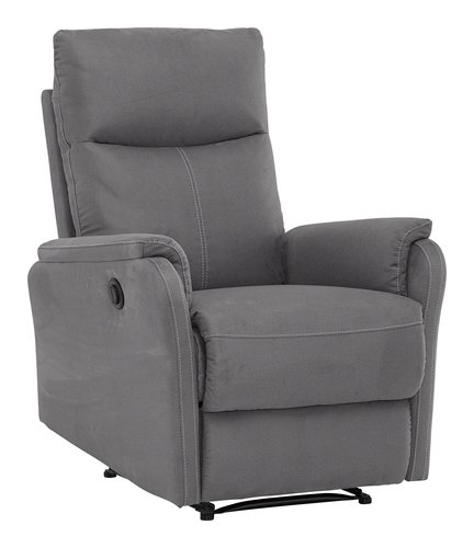 Cadeirão reclinável MARLEV elétrico cinz