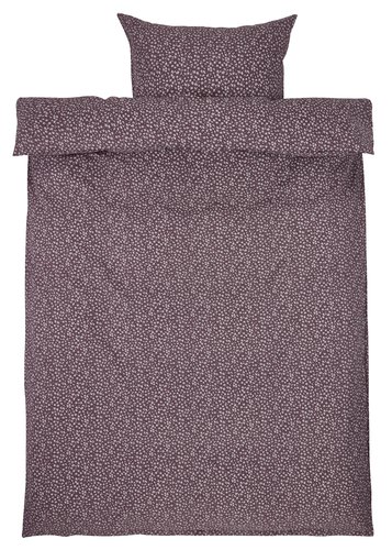 Parure de lit HANNA 160x210 violet