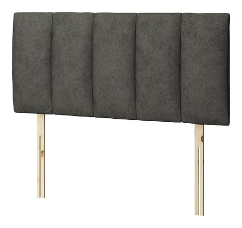 Headboard H50 STITCHED Double Grey-50
