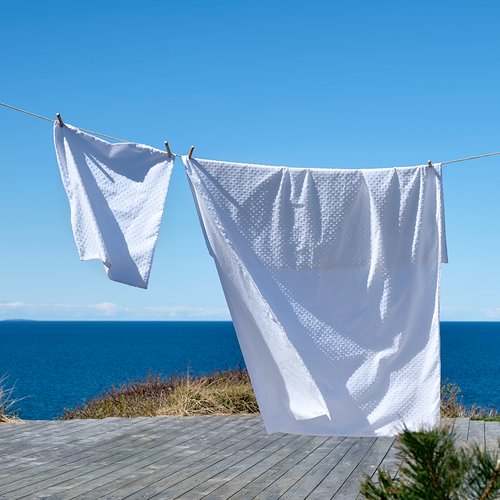 Duvet cover set DANA Double white JYSK