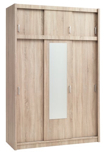 Wardrobe EVETOFTE 143x220 oak