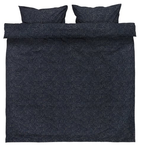 Duvet cover set INES percale DBL