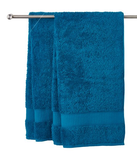 Toalla lavabo KRONBORG DE LUXE petróleo | JYSK