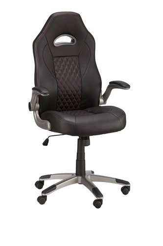 Cadeira gaming HYRUP preto/vermelho