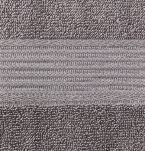 Face cloth KARLSTAD 28x30 grey KRONBORG