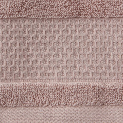 Badehåndklæde NORA 70x140 støvet rosa