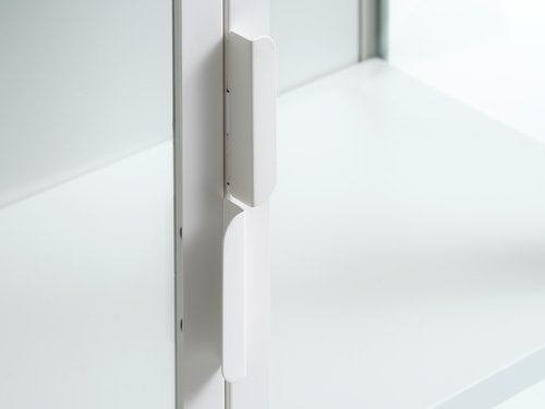 Display cabinet VIRUM 2 doors white