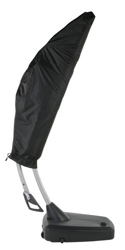 Zwevende parasol HAUGESUND Ø300 zwart