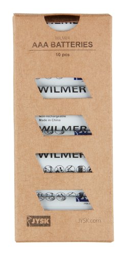 Batteries WILMER AAA pack of 10
