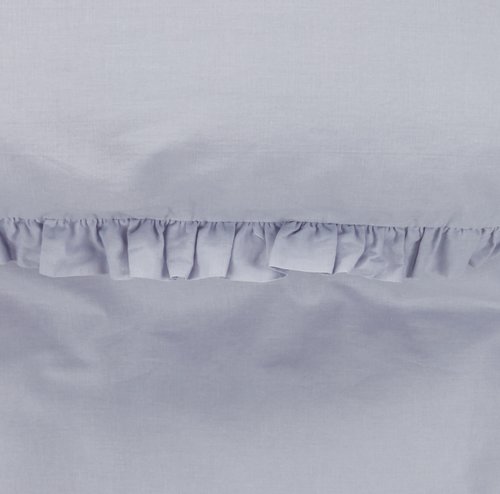 Sengesett ELMA vasket bomull 140x200cm lys lilla