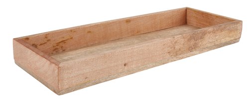 Ozdobný podnos TAGE Š15xD39 cm dřevo
