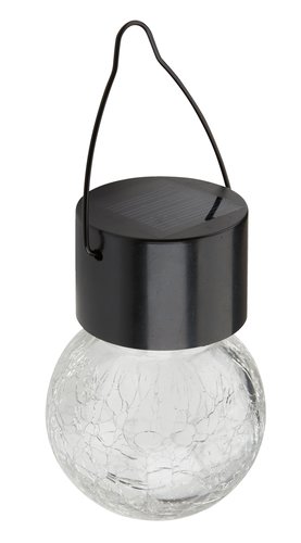 Solárna lampa JORDUGLE Ø6xV14 cm číra