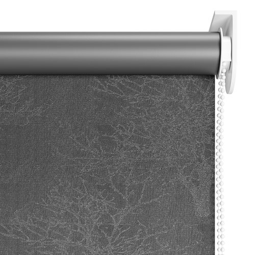 Blackout blind YNGEN 90x210cm grey JYSK