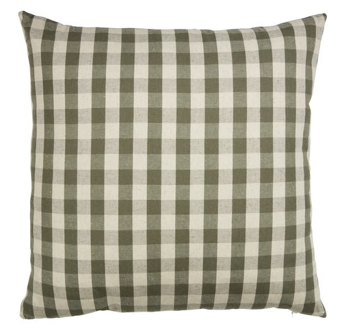 Green 2025 checked cushions