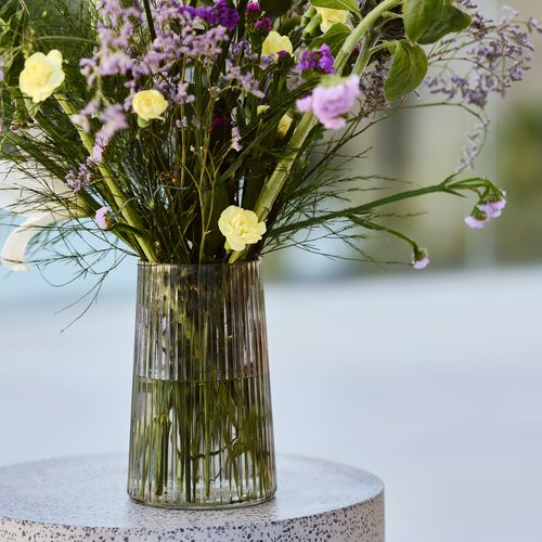 Vase ROY D13xH20cm green JYSK