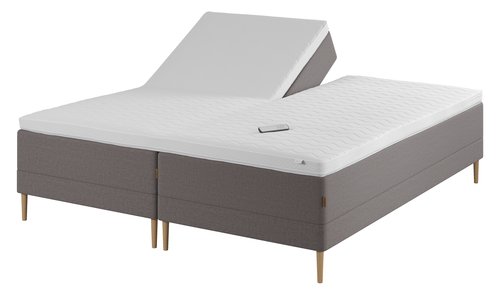 Regulerbar seng 180x200 GOLD E50 lateks grå-21