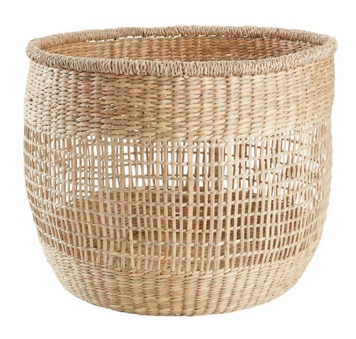 Basket EGGERT D35xH30cm natural