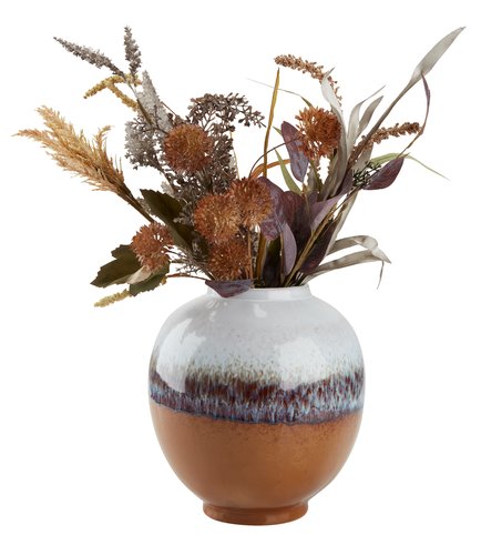 Vase MADS D23xH25cm brown