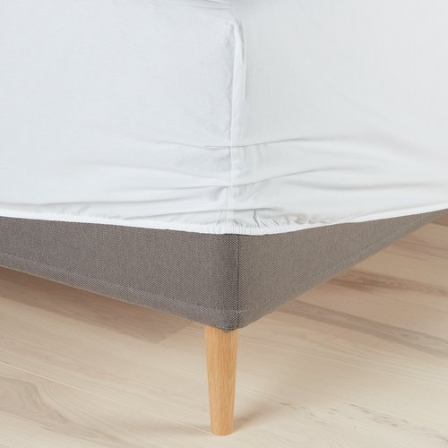 Fitted sheet FRIDA Single white