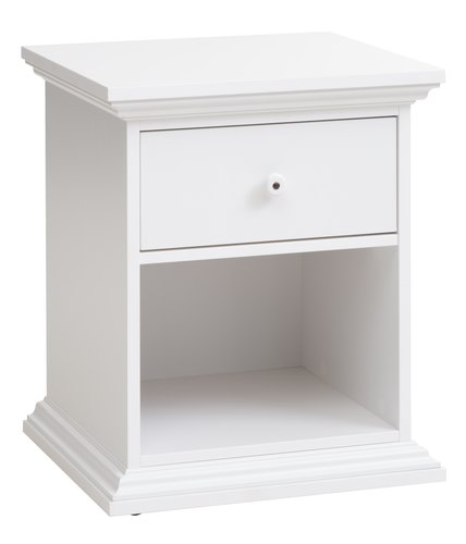 Mesa de cabeceira FREDENSBORG branco