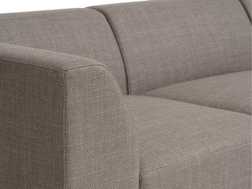 Sofa m/sjeselong TERNDRUP grå