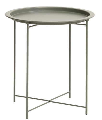 End table RANDERUP D47 olive green